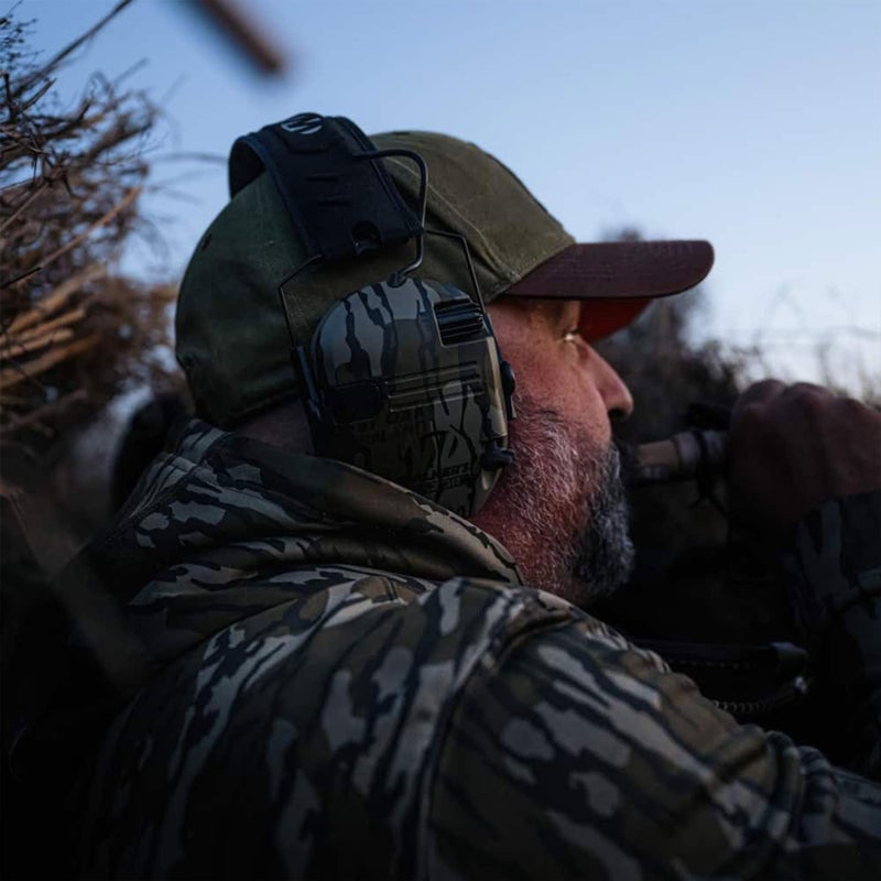 Walker's Walkers Razor Slim Shooter Electronic Folding Ear Protection Muffs, Tan Patriot - Image 2