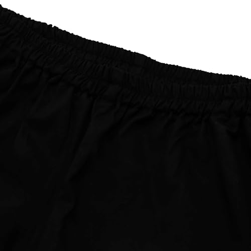 ZooBoo Chenjiagou Tai Chi Pants – Black Cotton Martial Arts Training Trousers for Tai Chi &Kung Fu & Martial Arts Practice(3XL) - Image 5