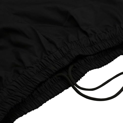 ZooBoo Chenjiagou Tai Chi Pants – Black Cotton Martial Arts Training Trousers for Tai Chi &Kung Fu & Martial Arts Practice(3XL) - Image 4