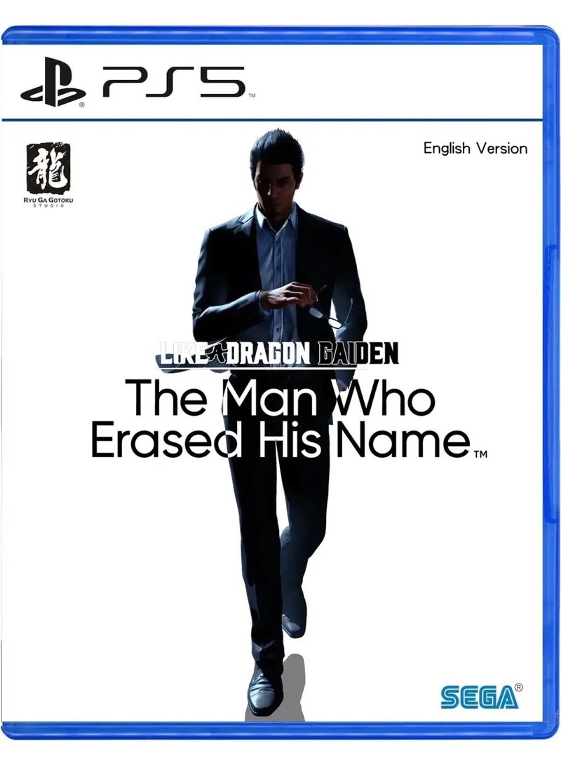 Sega Like a Dragon Gaiden: The Man Who Erased His Name - [Multilanguage] - playstation_5_ps5 - Image 1