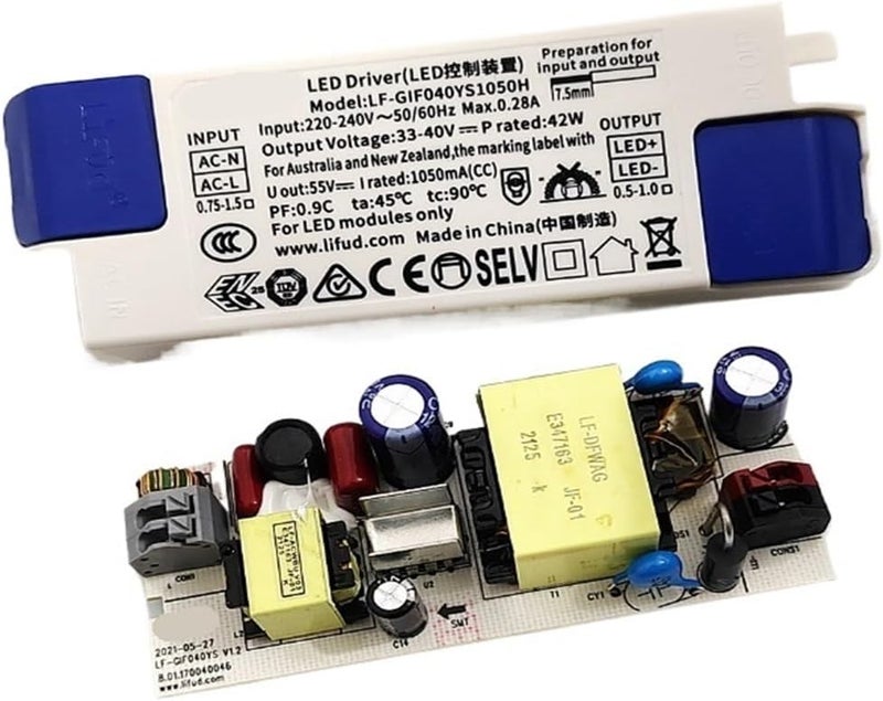 LED Driver Power Supply COB lamp Bead Track Spotlight Downlight Ballast Without stroboscopic 35W(YS Flicker Free 18.9W) - Image 3