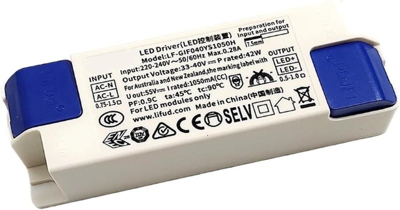 LED Driver Power Supply COB lamp Bead Track Spotlight Downlight Ballast Without stroboscopic 35W(YS Flicker Free 18.9W) - Image 2