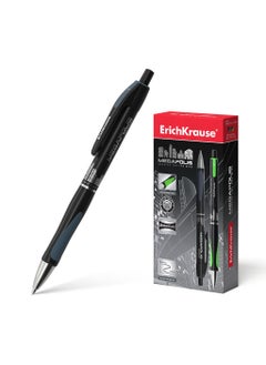 ErichKrause Retractable ballpoint pen MEGAPOLIS Concept MaticGrip 0.7, Super Glide Technology, ink color: black (box 12 pcs.)  - Image 1