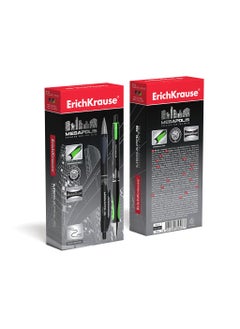 ErichKrause Retractable ballpoint pen MEGAPOLIS Concept MaticGrip 0.7, Super Glide Technology, ink color: black (box 12 pcs.)  - Image 4
