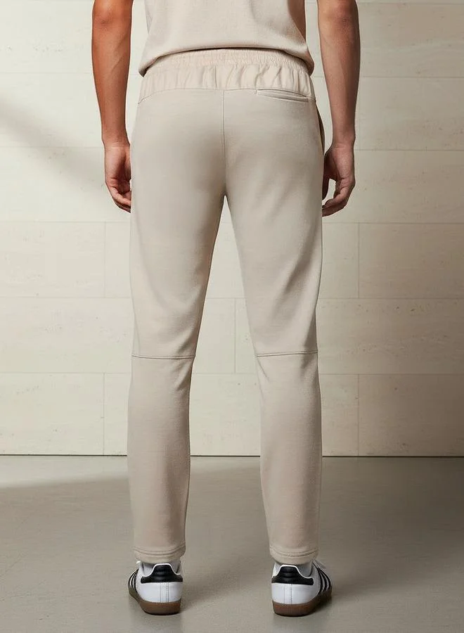 Splash Active BEIGE Men Regular Fit Joggers with Pockets for Men | Best Price UAE