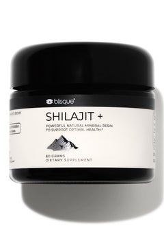 – Pure Himalayan Organic Shilajit Resin Supplement | Authentic and Natural | Golden Grade A | Contains Fulvic Acid and Trace Minerals | 60 Grams