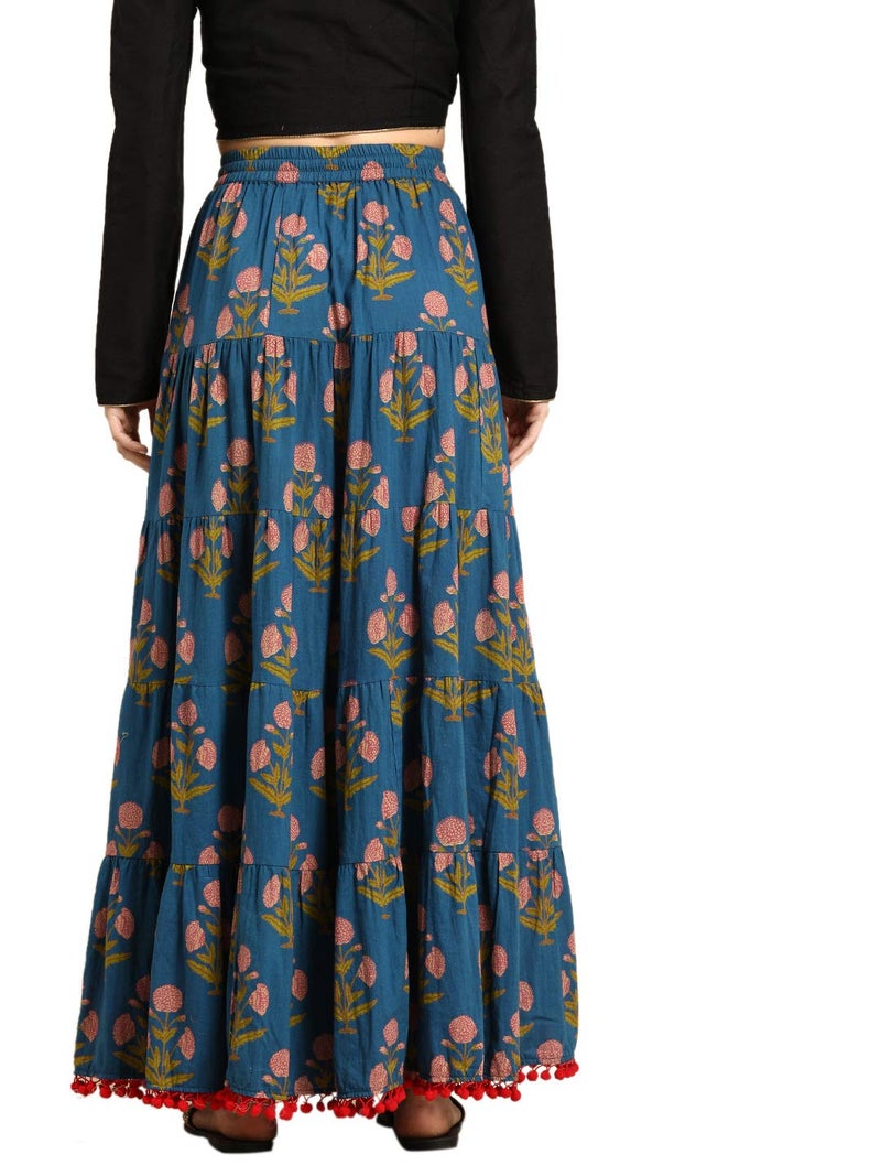 Varanga Cotton Full Skirt - Image 3