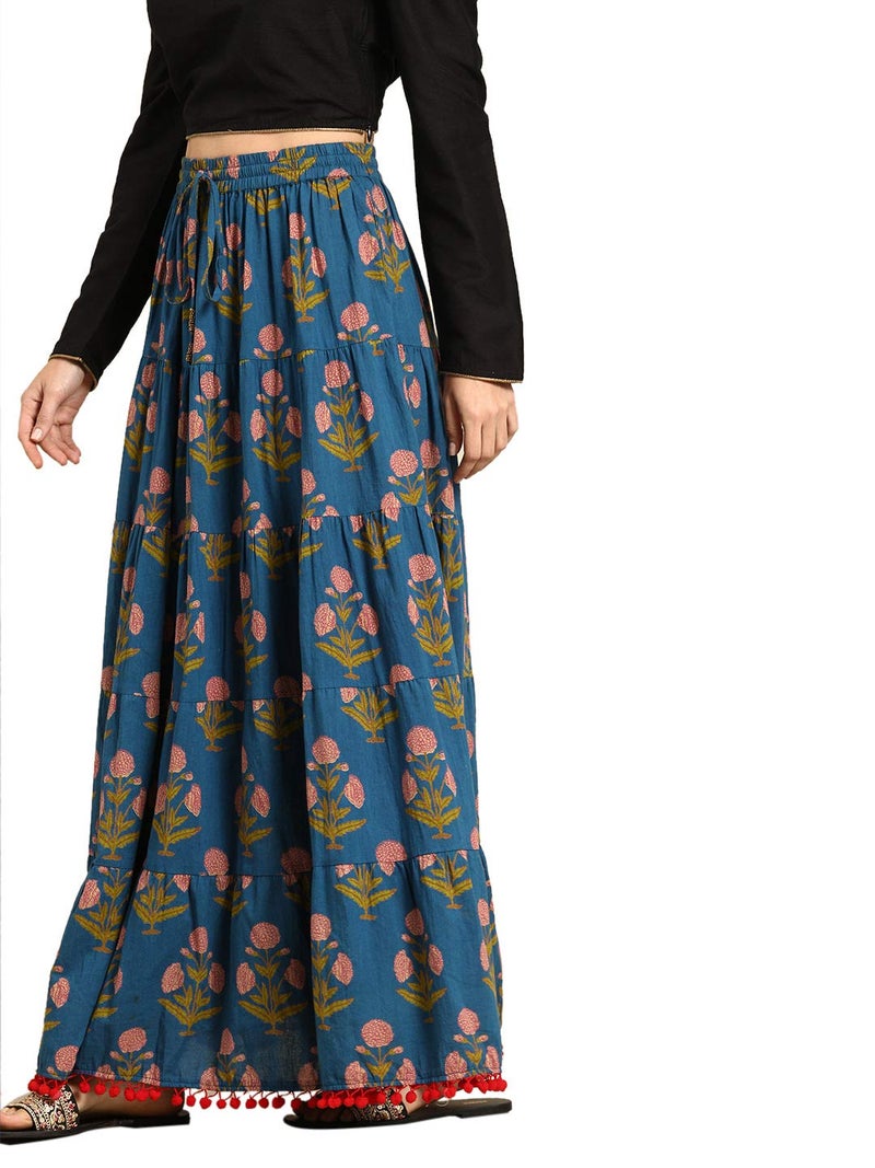 Varanga Cotton Full Skirt - Image 2