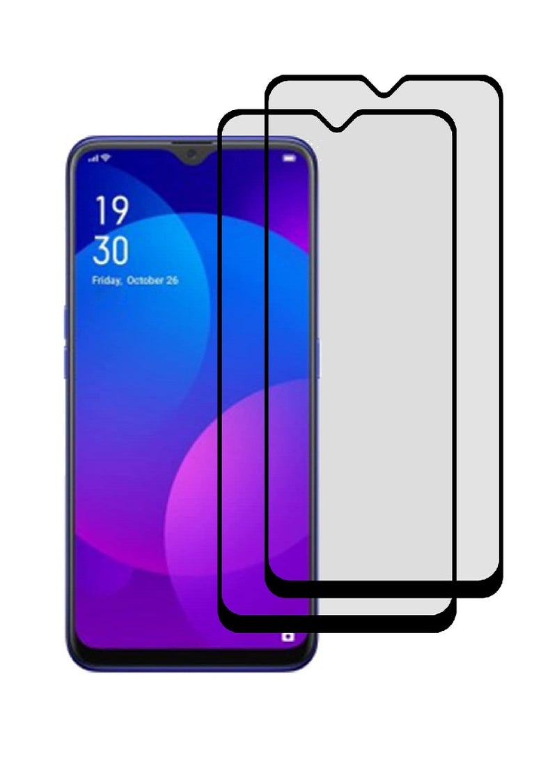Super 2 Pieces Tempered Glass Screen Protector 5D Designed For Oppo A98 Full Glue Edge to Edge Full Screen Coverage And Bubble Free - Image 1