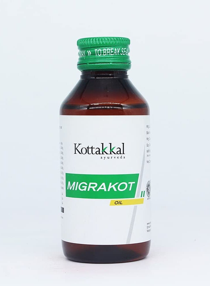 Kottakkal ayurveda Migrakot Oil 100ml  - Image 1
