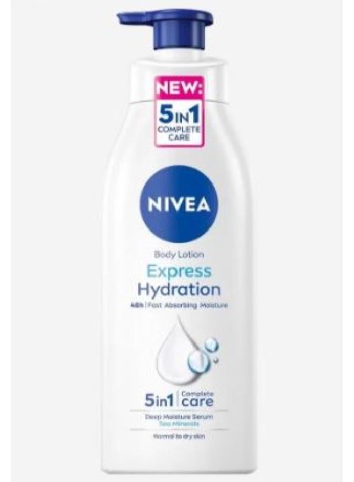 Nivea Express Hydration Body Lotion, 400Ml - Image 1