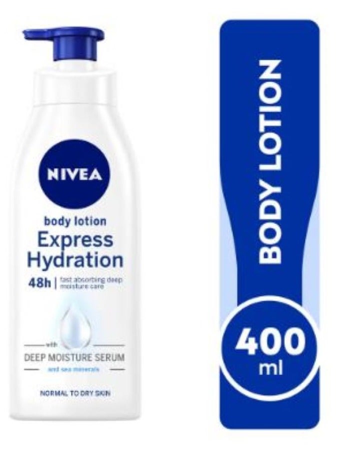 Nivea Express Hydration Body Lotion, 400Ml - Image 2