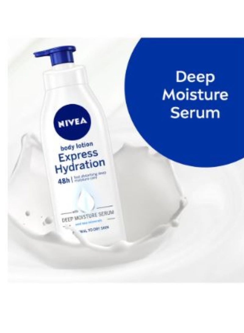 Nivea Express Hydration Body Lotion, 400Ml - Image 3