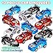 ArtCreativity Pullback Mini Police Toy Cars for Kids Set of 12 Pull Back Racers in Assorted Colors Police Birthday Party Favors for Boys Girls Goodie Bag Fillers Small Game Prizes - Image 4