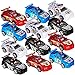 ArtCreativity Pullback Mini Police Toy Cars for Kids Set of 12 Pull Back Racers in Assorted Colors Police Birthday Party Favors for Boys Girls Goodie Bag Fillers Small Game Prizes - Image 2
