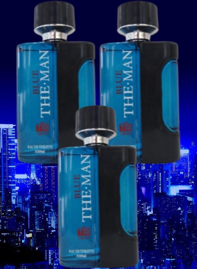 تي أر آي 3 قطع عطر بلو ذا مان 100 مل - Image 1