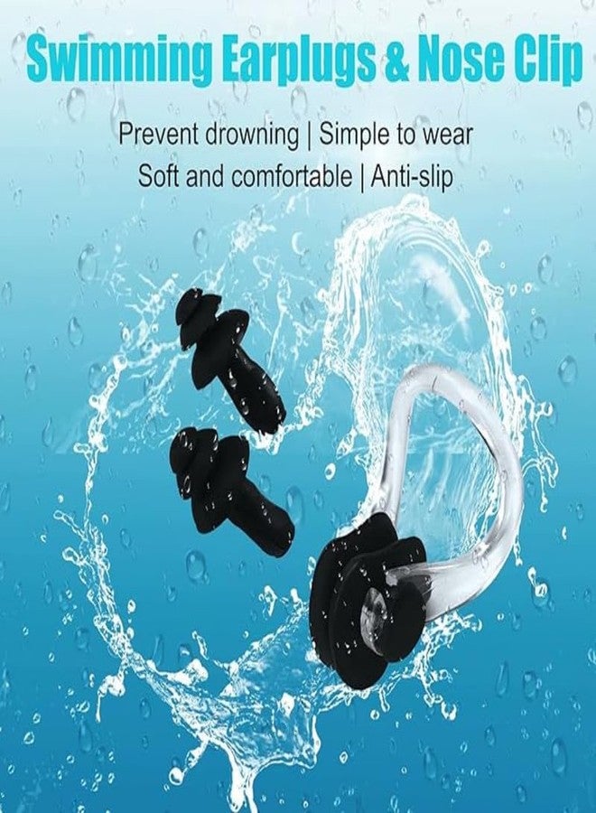 LEBAMI Swimming Kit for Boys | Swim Trunks, Goggles, Swim Cap, Nose Clip, Ear Plugs, Swim Ring | Accessories for Swimming, Water Sports(4 Years - 5 Years,Rainbow) - Image 5