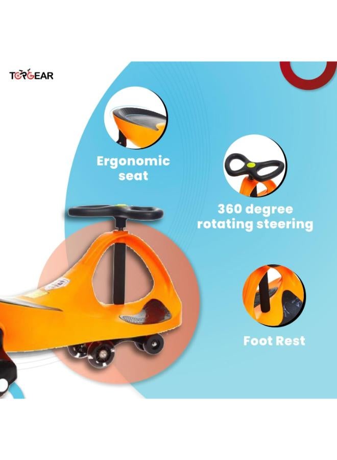 Top Gear TG‑9004 Self‑Propelled Swing Car Ride‑On - Image 1