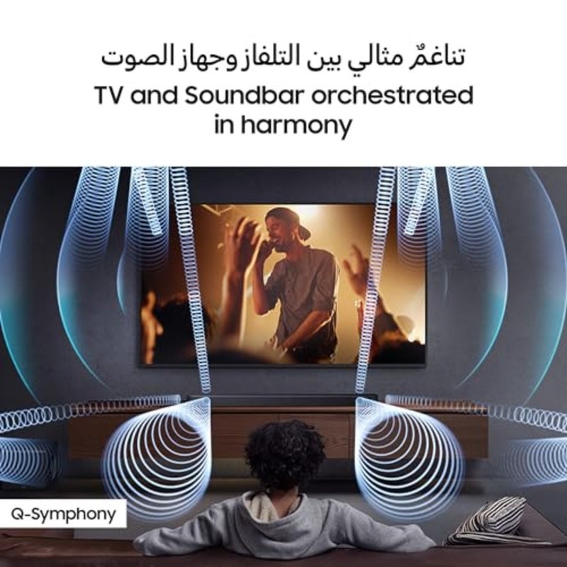 مكبر صوت من سلسلة Q، Q990F، 11.1.4 قناة، مضخم صوت ومكبر صوت خلفي، نظام صوت محيطي كامل 11.1.4 قناة، Dolby Atmos لاسلكي، Q-Symphony، SpaceFit Sound Pro، HW-Q990F/ZN 2025 - إصدار الإمارات العربية المتحدة - Image 5