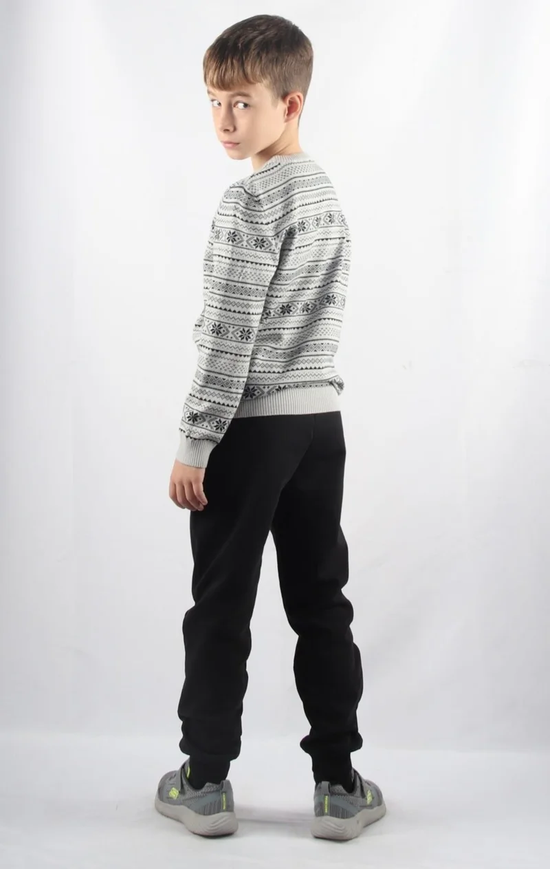 Alexander Gardi Crew Neck Kids Knitted Sweater C23-7103