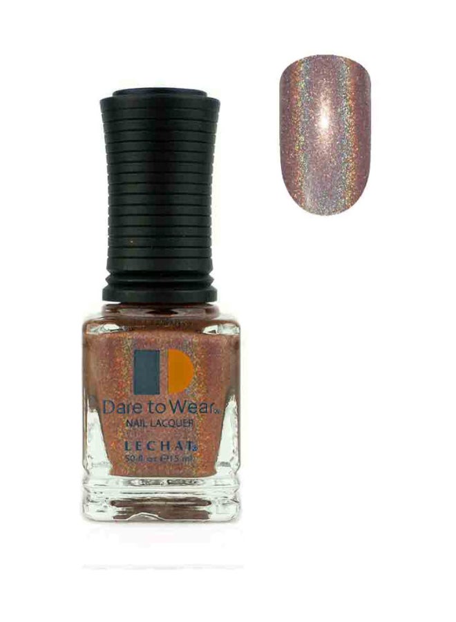 Lechat Nail Polish Color Soft Salmon Holographic Glitter By Lechat Spectra Nebula Sdw14