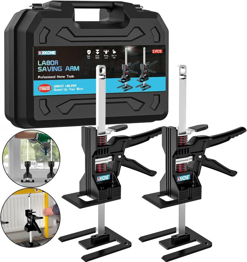 XKONE Labor Saving Arm Jack (2 Pcs) - Multi-Function Height Adjustment Lifting Device with Storage Case - Image 1