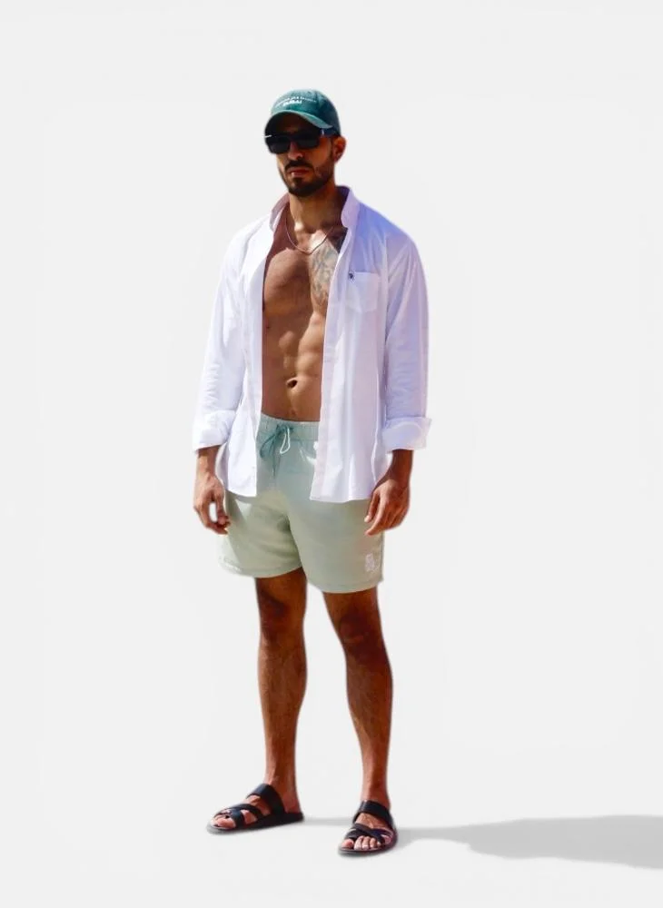ال رايت يو لترز Sage Swim Shorts