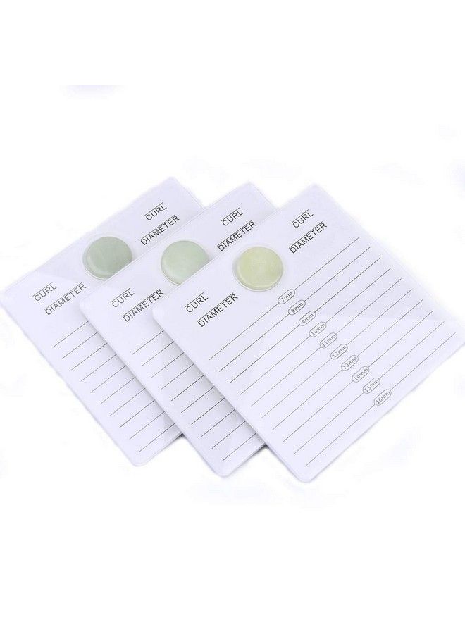 HERSQUEEN 2In1 Eyelash Extensions Adhesive Glue Pallet Holder With Jade Stone Acrylic Lash Tile Hand Plate Lash Pallet White Lash Tray Holder Display - Image 2