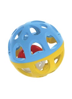 WinFun WinFun Easy Grasp Rattle Ball (Yellow/Blue)  - Image 2