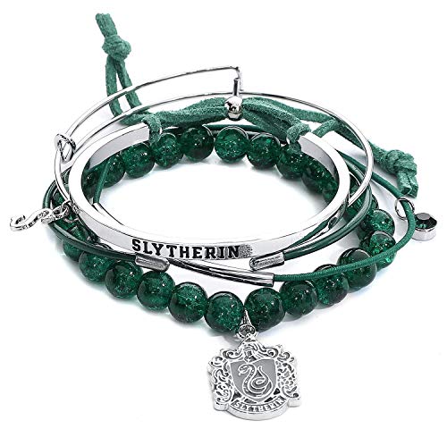 Harry Potter Slytherin Arm Party Bracelet Set - Image 1