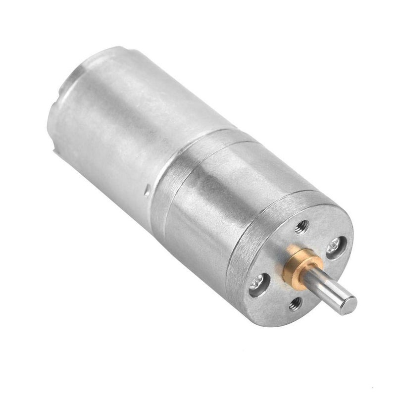 Walfront 25GA-370 DC 12V Micro Motor Speed Reduction Geared Motor for Electronic Lock(10RPM) - Image 5