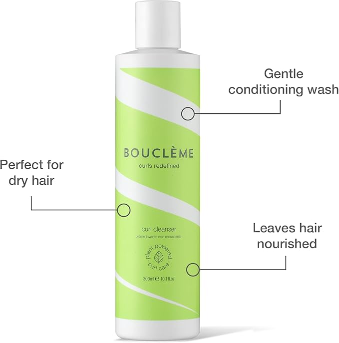 Boucleme Bouclme Curl Cleanser Hydrating Cream Based CoWash for Cleansing Hair 98 Naturally Derived Ingredients Perfect for Dry Hair 300 ml Pack of 1 - Image 2