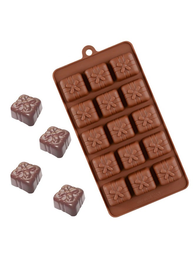 Mini Silicone Molds for Candy, Chocolate, Soap, Pudding, Non-stick Silicone Baking Molds, Ice Cube Tray for Freezer - Image 1