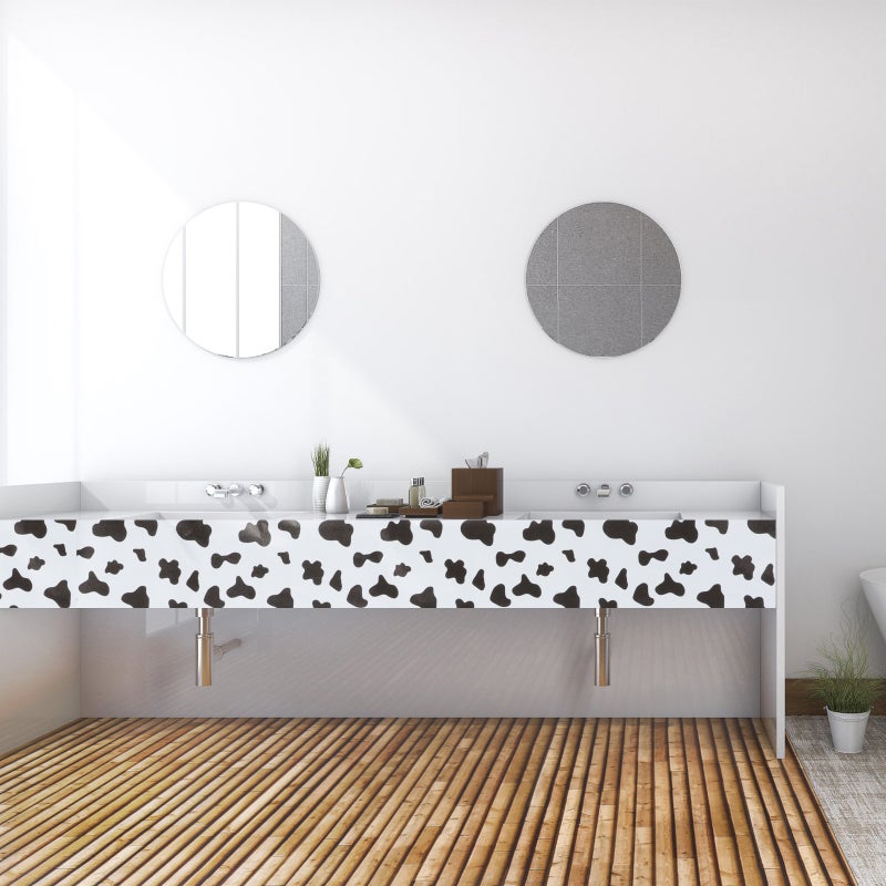 2 Rolls Of Pastoral Style Wallpaper Pvc Living Room Wallpaper - Image 2