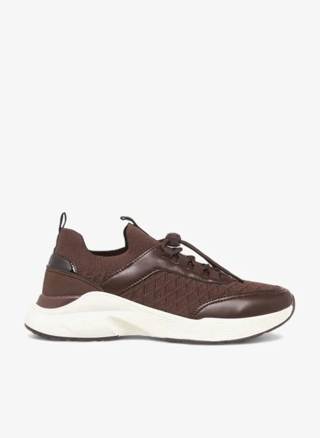 Flora Bella By Shoexpress BROWN Flora Bella Women Lace-Up Sneakers for Women | Best Price UAE