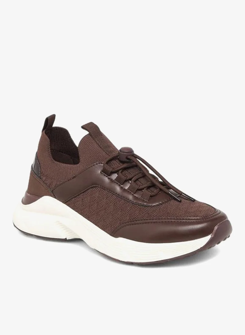 Flora Bella By Shoexpress BROWN Flora Bella Women Lace-Up Sneakers for Women | Best Price UAE