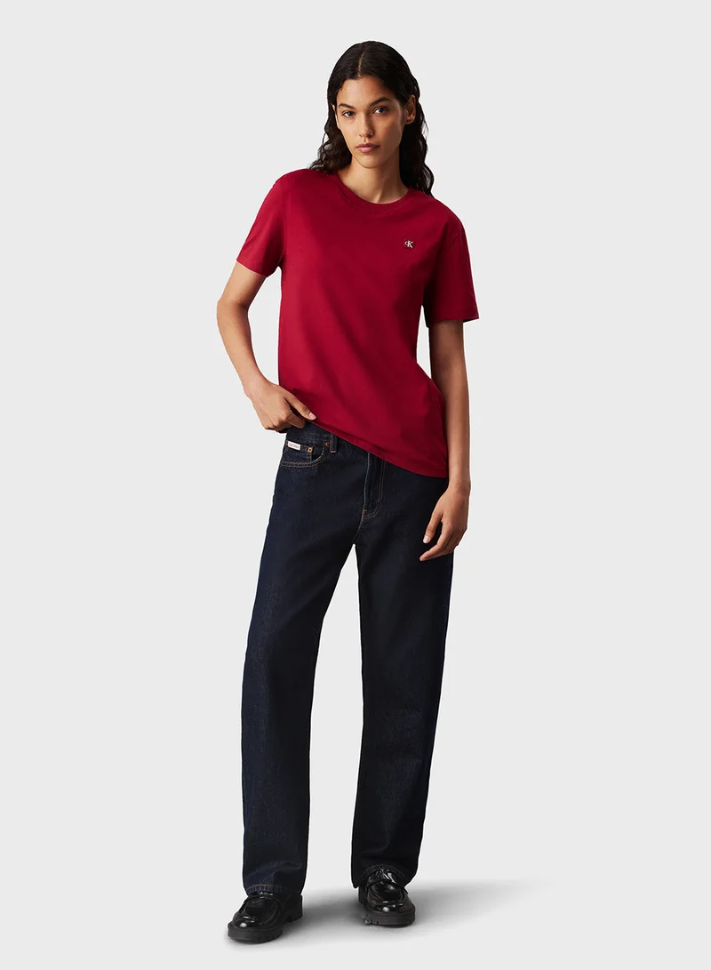 كالفن كلاين جينز CK EMBRO BADGE REGULAR TEE