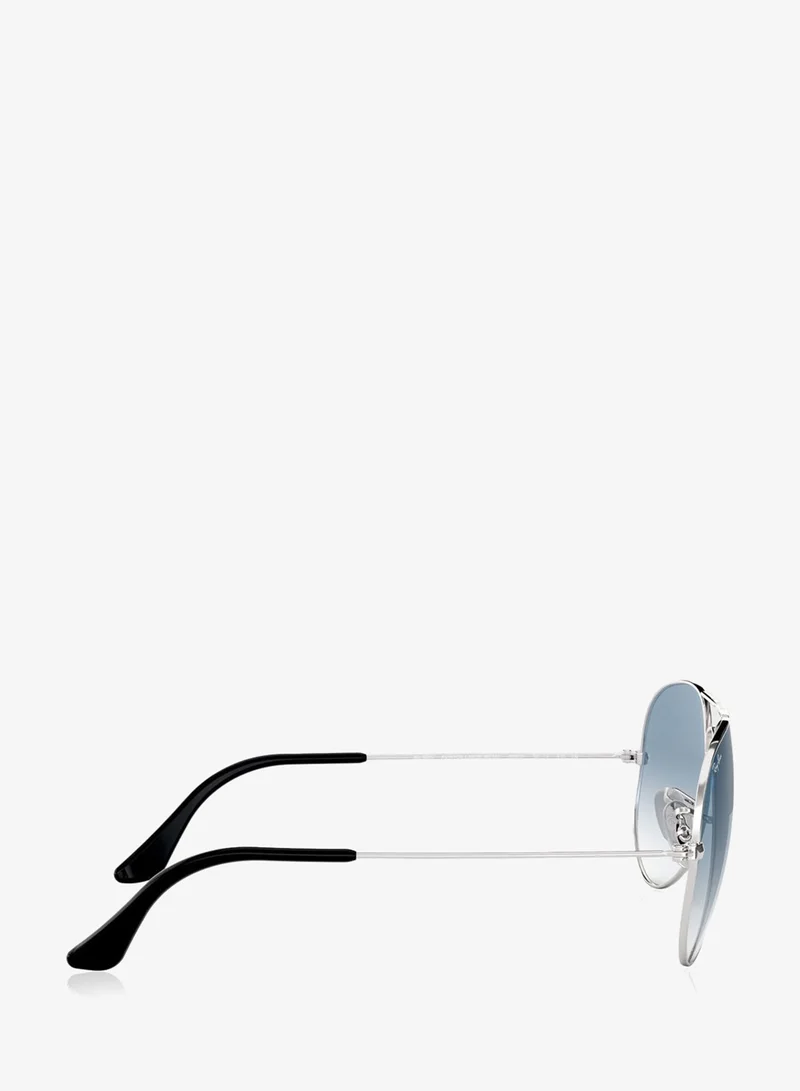 Ray-ban silver 0Rb3025 Aviator Large Metal Sunglasses  | Best Price UAE