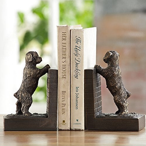 SPI Home Perky Peeking Puppy Bookends - Image 3