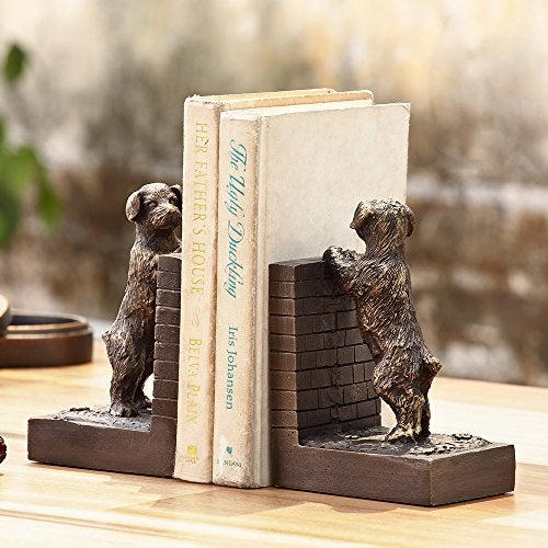 SPI Home Perky Peeking Puppy Bookends - Image 4