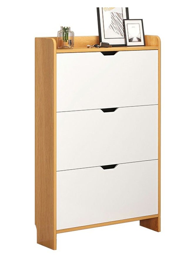 NKX Modern Storage Wooden Shoe Rack Cabinet 50 CM - Image 2