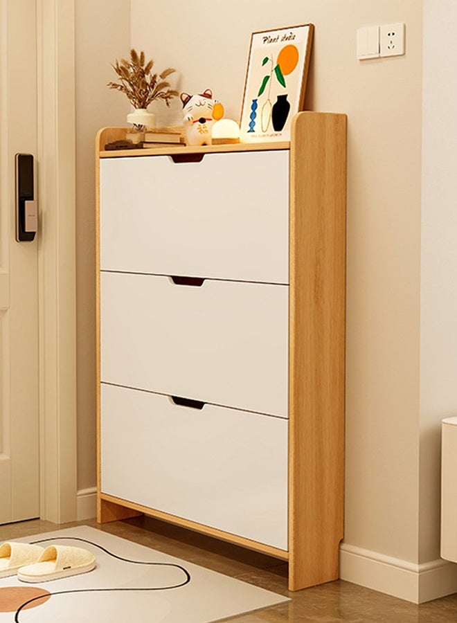 NKX Modern Storage Wooden Shoe Rack Cabinet 50 CM - Image 5