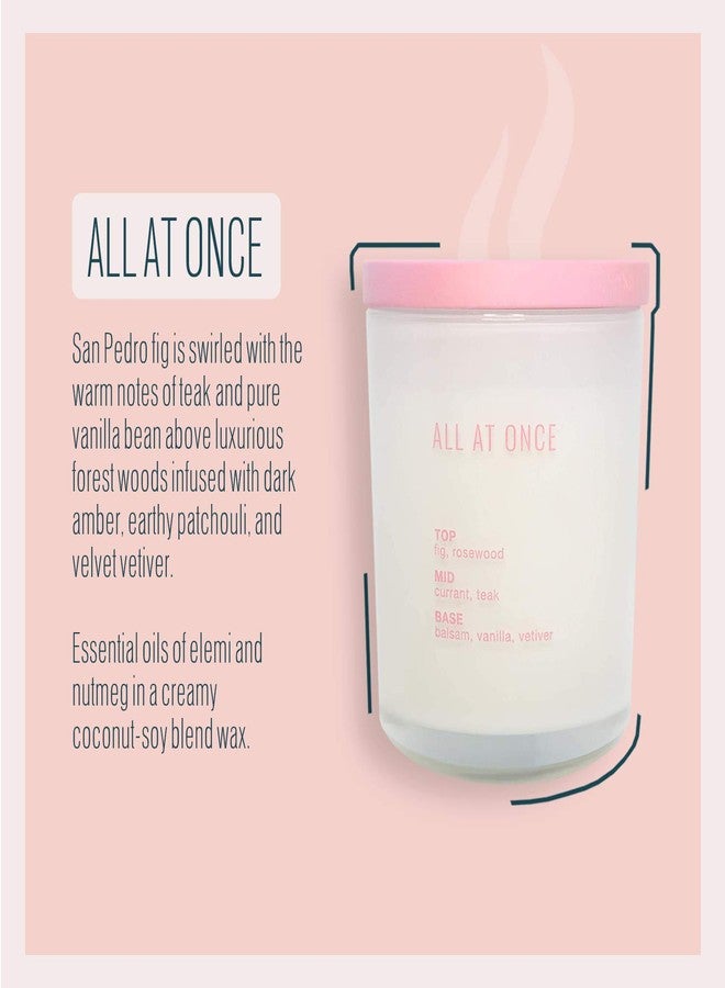 Studio Oh! Mini Scented Candle by Studio Oh! - All At Once - 3.5-Ounce Coconut-Soy Blend Wax Scented Jar Candle for Home & Office or Travel - Burns up to 26 Hours - Image 5