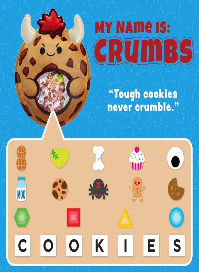 Vango BIZYBOO - The Original Seek & Find Plush - Hidden Object Search Problem Solving Educational Matching Game for Kids 2 and Up - 2 Pack (Crumbs & Blaze) - Image 3