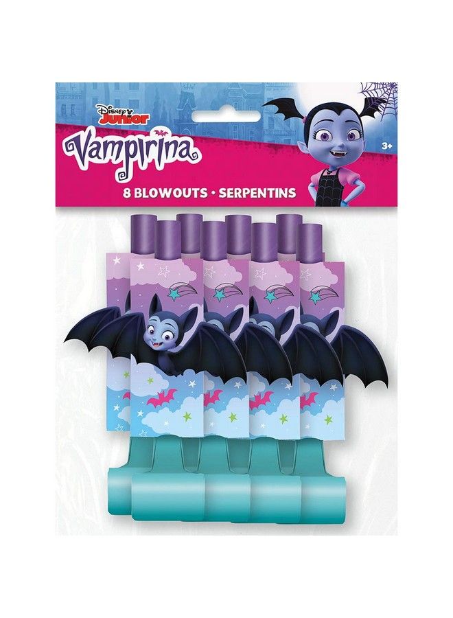 Unique Disney Vampirina Party Blowouts ; 5" X 3" ; 8 Pcs - Image 3