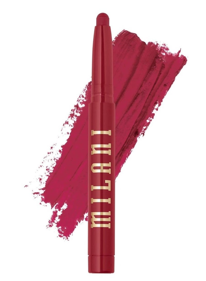 Milani Ludicrous Matte Lip Crayon Long Lasting Cream-to-Matte Lip Color, Matte Lip Color Stock With Glide-On Formula, Vegan & Cruelty-Free ( 190 V Cute) 1.4g - Image 1