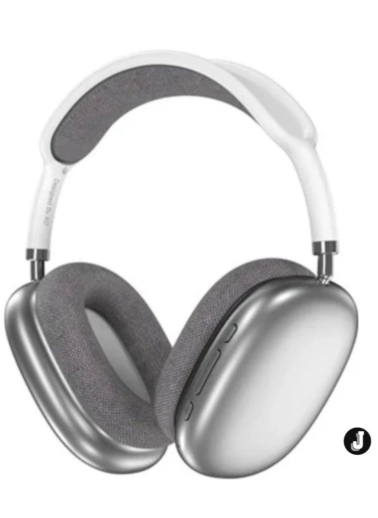 JAJEEK - "NEW P9 Wireless Bluetooth Headphones – Physical Noise Reduction Headset with Stereo Sound for Gaming, Phone & PC (White)" - Image 1