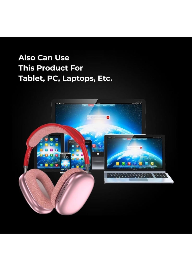 JAJEEK - "NEW P9 Wireless Bluetooth Headphones – Physical Noise Reduction Headset with Stereo Sound for Gaming, Phone & PC (White)" - Image 1