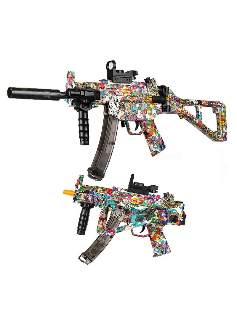 Moonmen Electric Gel Ball Blaster M416 Gel Blaster Gun Toy with 20000 Water Beads for Outdoor - Image 1