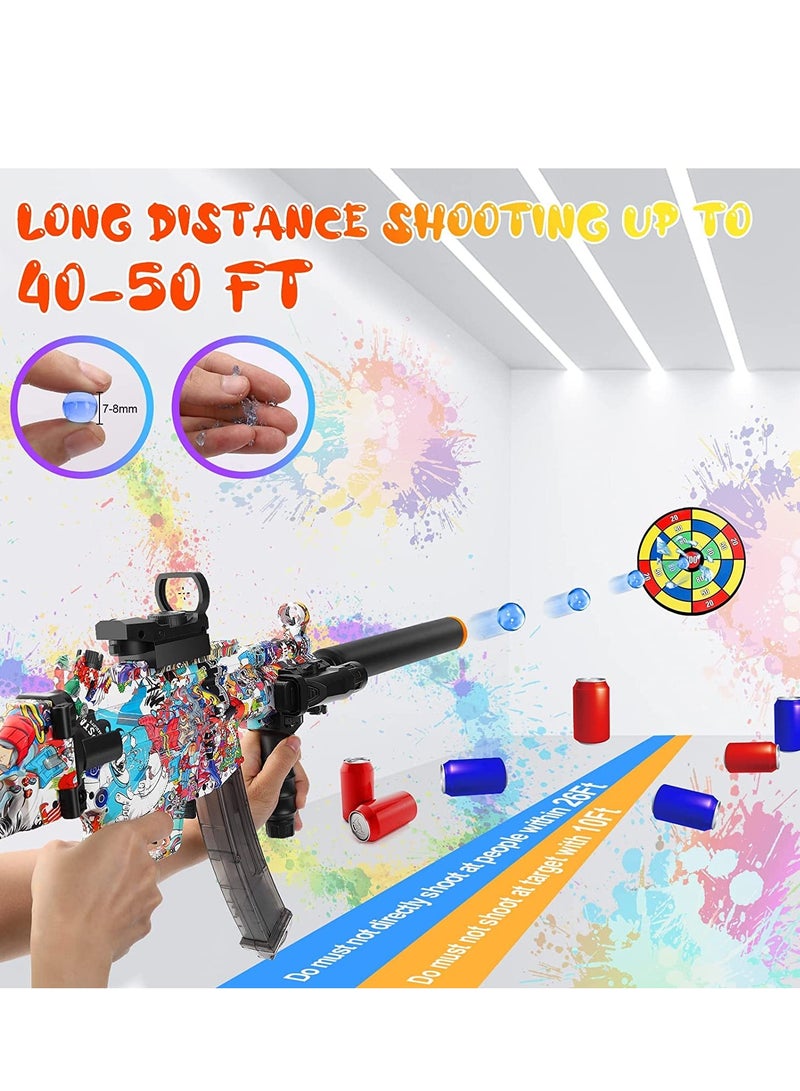 Moonmen Electric Gel Ball Blaster M416 Gel Blaster Gun Toy with 20000 Water Beads for Outdoor - Image 3